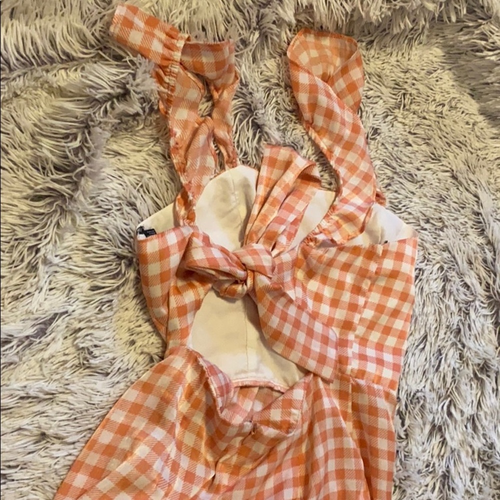 A pink  romper